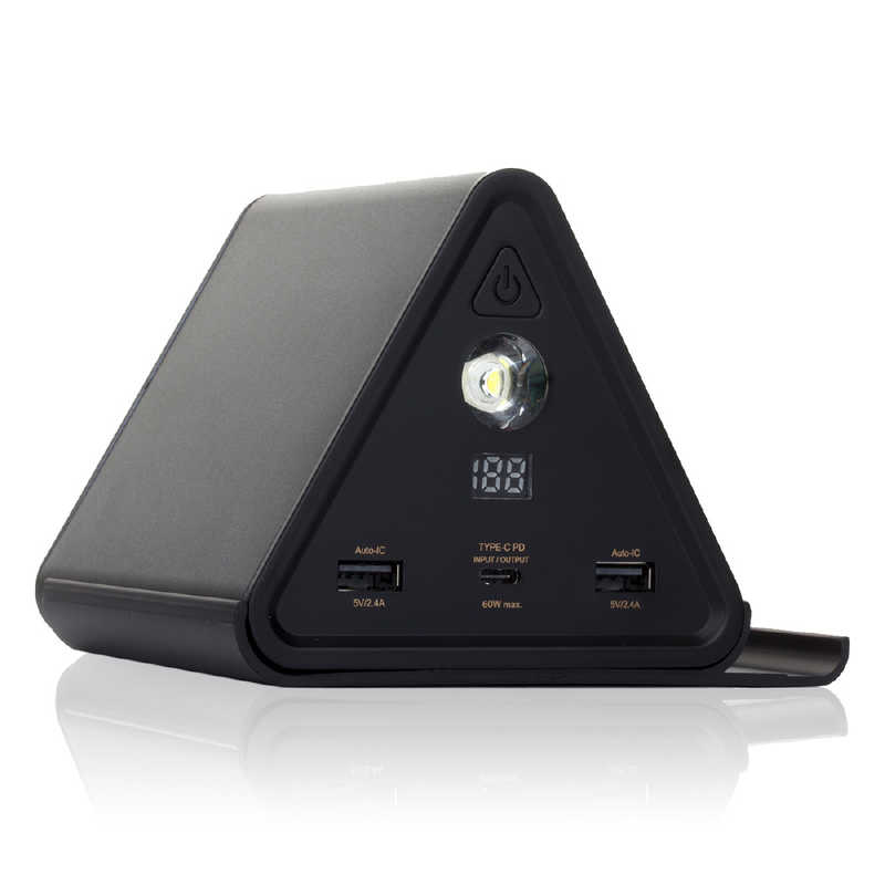 CHEERO CHEERO Power Mountain 50000mAh cheero ブラック [50000 /USB Power Delivery対応 /3ポート /充電タイプ] CHE086BK CHE086BK