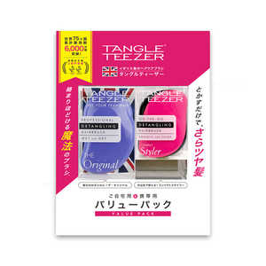タングルティーザー OR＆CSバリューセット TANGLE TEEZER ORアクアマリン＆CSピンク＆ブラック ORCSSET2