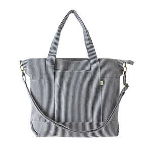 STYLEON アドナインス AddNinth ＃SFA-0117 カラーキャンバス 2WAYトート(Lサイズ) HIC.ヒッコリー SFA0117LSIZE