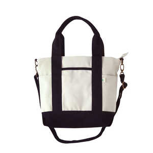 STYLEON アドナインス AddNinth #SFA-0117S カラーキャンバス 2WAYトート(Sサイズ) IV/BK.アイボリーxブラック SFA0117SSIZE STYLEON アドナインス AddNinth #SFA-0117S カラーキャンバス 2WAYトート(Sサイズ) IV/BK.アイボリーxブラック SFA0117SSIZE