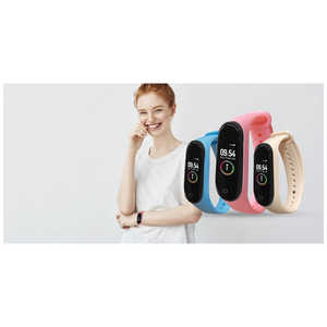 FUGUINOVATIONSJAPAN スマートウォッチ シリコンバンド ファンシータイプ Xiaomi Mi Smart Band 4/ 5/ 6対応 FGBANDSET03