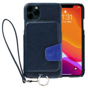 トーモ RAKUNI Soft Leather Case for iPhone 11 Pro Max rak-19ipl-pnvy ネイビｰブルｰ