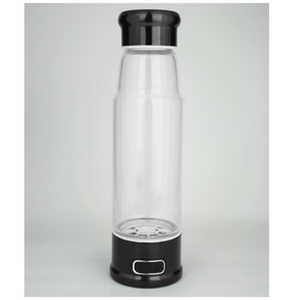 WIN 充電式携帯水素水生成器 エイチツープラス (450ml) B-1501BK ブラック WIN 充電式携帯水素水生成器 エイチツープラス (450ml) B-1501BK ブラック