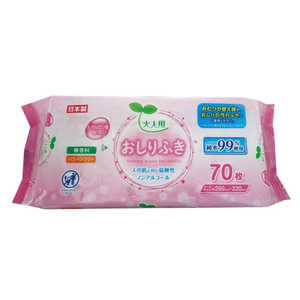 LIFEDOPLUS 大人用おしりふき 70枚 615443 LIFEDOPLUS 大人用おしりふき 70枚 615443