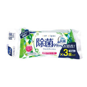 LIFEDOPLUS リファイン ノンアルコール除菌 ポケットウェットティ 615534 LIFEDOPLUS リファイン ノンアルコール除菌 ポケットウェットティ 615534