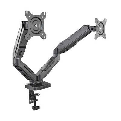 JAPANNEXT デュアルモニターアームガス式液晶ディスプレイアーム