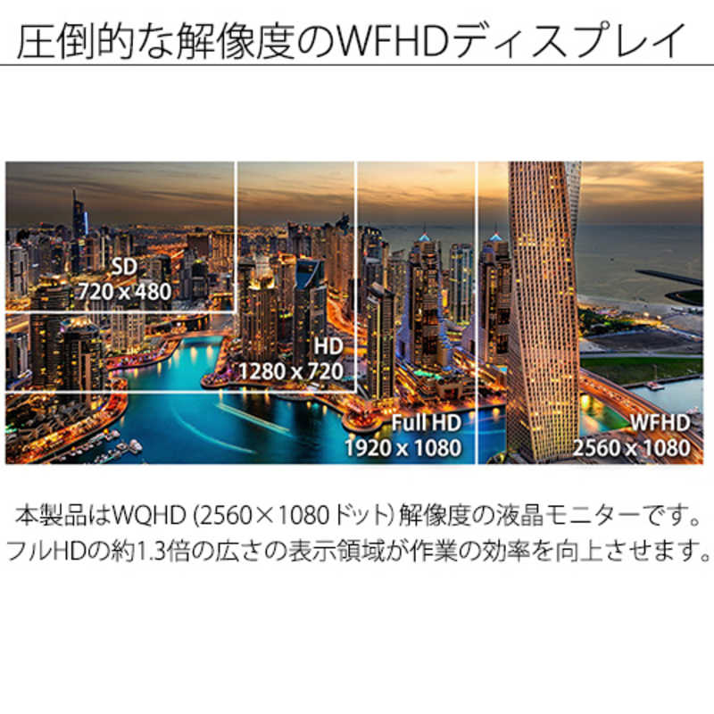JAPANNEXT JAPANNEXT PCモニター [29型 /UltraWide FHD(2560×1080） /ワイド] JN-IPS29WFHDR JN-IPS29WFHDR