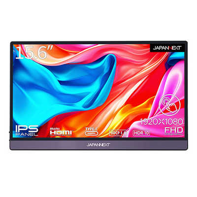 JAPANNEXT USB-C接続 PCモニター JN-MD-IPS1564FHDR-T の通販