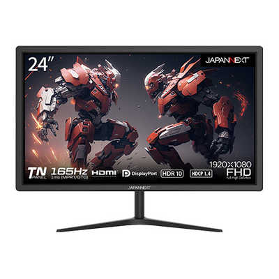JAPANNEXT ゲーミングモニター 24インチ フルHD(1920 x 1080) 165Hz  
