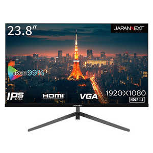 JAPANNEXT IPSѥͥ եHDվ˥ HDMI VGA sRGB99 23.8 /եHD(19201080) /磻ɡ JN-IPS2380FHD-N