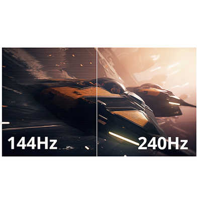 JAPANNEXT 24.5インチIPSパネル 240Hz対応ゲーミングモニター HDMI DP