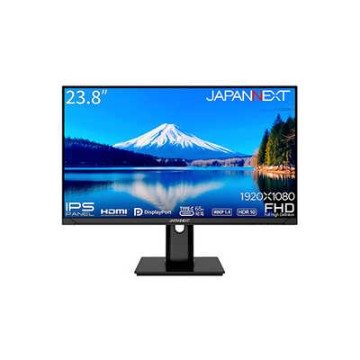 JAPANNEXT 23.8インチ IPS FullHD 液晶モニター JN-IPS238FHDR-C65W