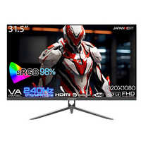 JAPANNEXT 31.5インチ 240Hz対応ゲーミングモニター HDMI DP JN