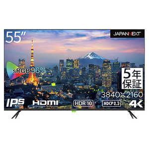 (5ǯݾڥǥ)JAPANNEXT 55 緿4K(3840x2160)վǥץ쥤 HDRб HDMI USBб ͡ JN-HDR552IPS4K-H5