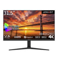 JAPANNEXT 31.5インチ 4K(3840 x 2160)液晶モニター HDMI DP