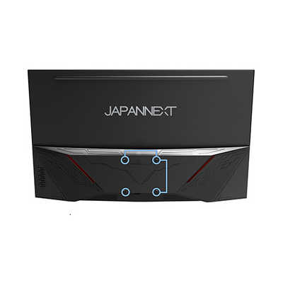 JAPANNEXT PCモニター ［31.5型 /4K(3840×2160) /ワイド /曲面型