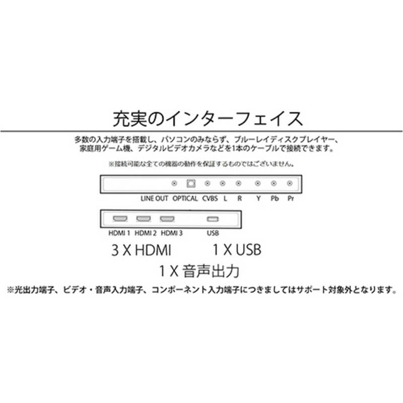 JAPANNEXT JAPANNEXT PCモニター ブラック [75型 /4K(3840×2160） /ワイド] JN-VT7500UHDR JN-VT7500UHDR
