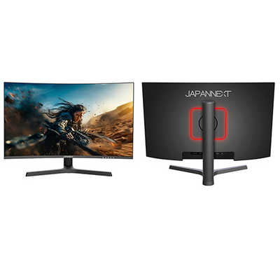 ディスプレイ・モニター本体 JAPANNEXT 27 240Hz JN-27VCG240FHDR JAPANNEXT 27インチ 曲面 Full HD(1920 x 1080) 240Hz 液晶モニター JN