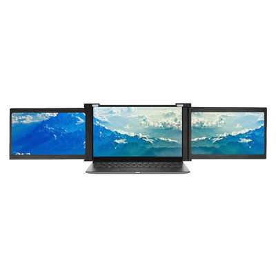 ディスプレイ・モニター本体 JAPANNEXT 13.3\" Portable Tri-Screen JAPANNEXT 2画面モバイルディスプレイ [Tri-Screen] 13.3インチ
