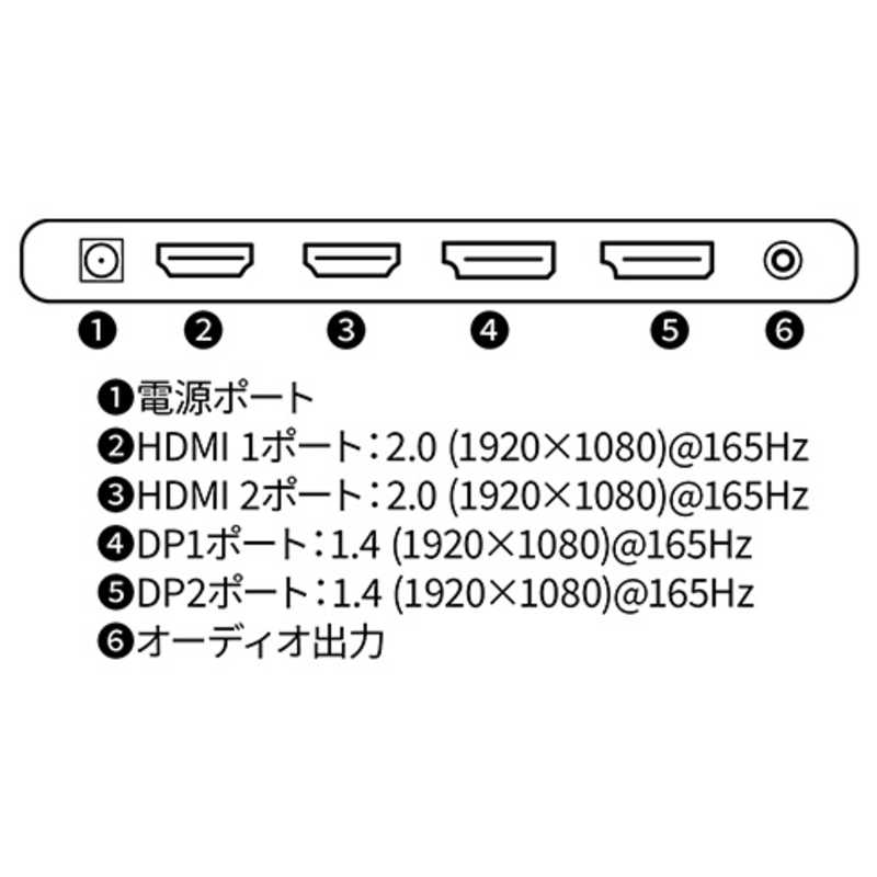 JAPANNEXT JAPANNEXT ゲーミングモニター [31.5型 /フルHD(1920×1080) /ワイド] JN-315MV165FHDR JN-315MV165FHDR