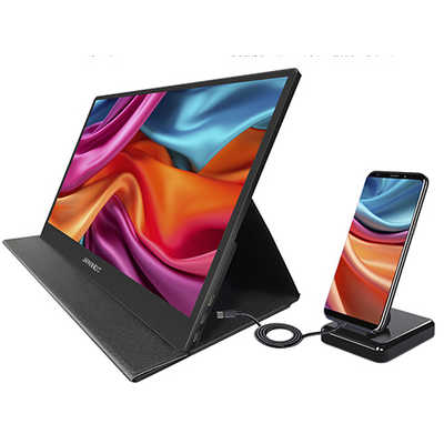 JAPANNEXT 14インチ IPSパネル搭載 4K(3840x2160)解像度 モバイル