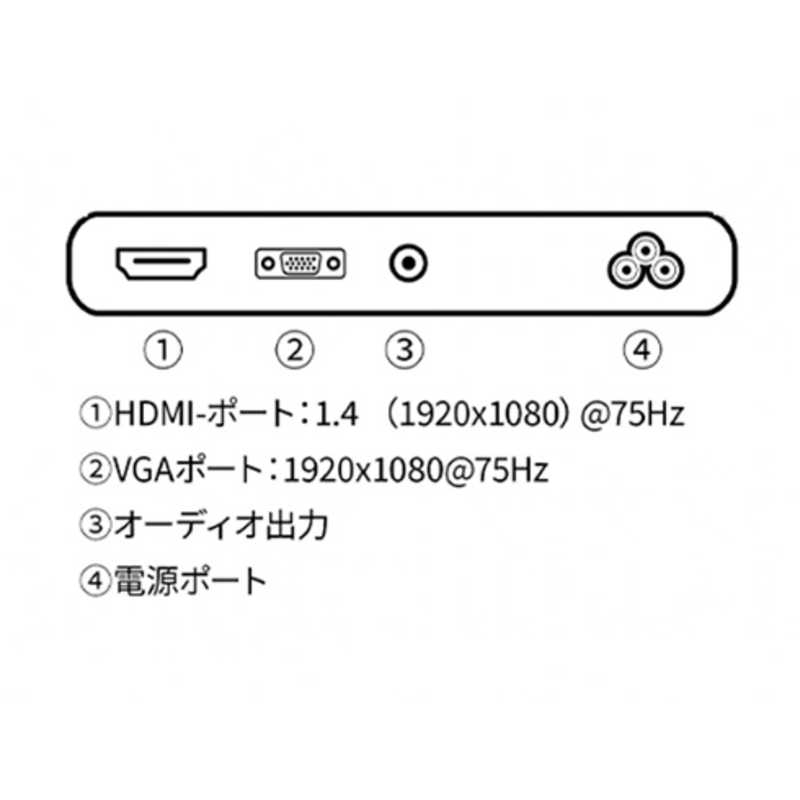 JAPANNEXT JAPANNEXT 液晶モニター HDMI VGA HDR 高さ調整 ピボット機能搭載 ［23.8型 /フルHD(1920×1080) /ワイド］ JN-IPS2382FHDR-HSP JN-IPS2382FHDR-HSP