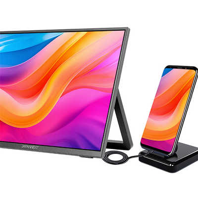 JAPANNEXT モバイルモニター IPSパネル搭載 2K＋(2160x1350)解像度 JN