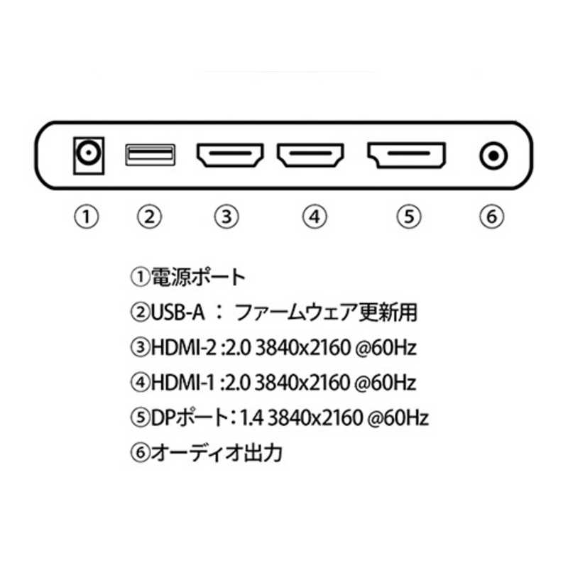 JAPANNEXT JAPANNEXT 27インチ IPSパネル搭載 液晶モニター HDMI DP HDR JN-IPS2710UHDR-HSP JN-IPS2710UHDR-HSP