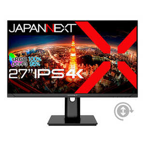 JAPANNEXT 27インチ IPSパネル搭載 液晶モニター HDMI DP HDR JN-IPS2710UHDR-HSP