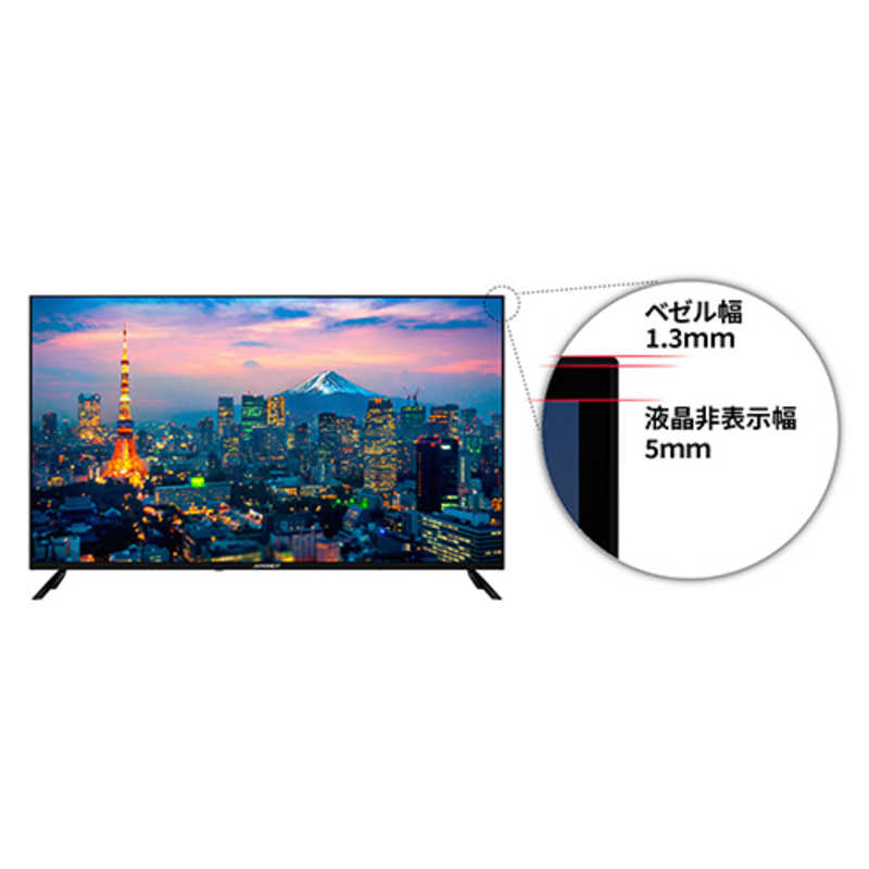 JAPANNEXT JAPANNEXT (5年保証モデル) 大型4K液晶モニター HDMI HDR ビデオ/音声入力端子 オプティカル端子 USB再生対応 サイネージ JN-IPS50UHDR-U-H5 JN-IPS50UHDR-U-H5