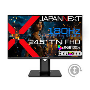 JAPANNEXT 24.5 TNѥͥ 180Hzб եHD(1920x1080) ߥ󥰥˥24.5 /եHD(19201080) /磻ɡ JN-245GT180FHDR-HSP