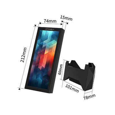 JAPANNEXT 7.8インチ IPSパネル搭載 400x1280解像度 JAPANNEXT 7.8インチ IPSパネル搭載 400x1280解像度 小型縦型モバイル