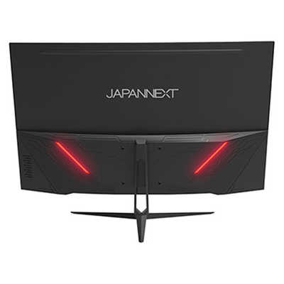 JAPANNEXT VAパネル搭載 4K 湾曲液晶モニター HDMI DP HDR sRGB：100 
