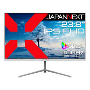 JAPANNEXT IPSѥͥ վ˥ HDMI DP USB Type-C(65W) HDR ֥Ʊ(ۥ磻) (2ǯݾ) 23.8 /եHD(19201080) /磻ɡ JN-IP