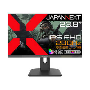 JAPANNEXT IPSѥͥ200HzեHDߥ󥰥˥ 0.5ms(MPRT) HDMI DP sRGB100 DCI-P393 HDR400 Υ顼˥ե顼(º) JN-IPS