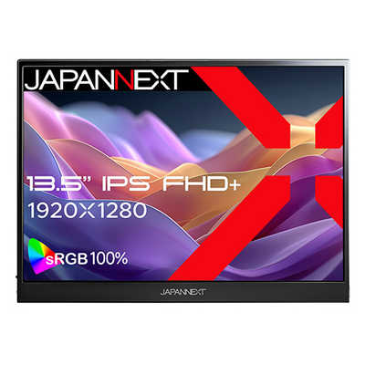 JAPANNEXT モバイルモニター IPSパネル搭載 miniHDMI USB Type-C sRGB