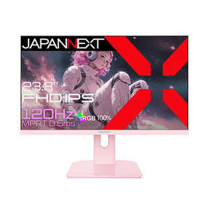 JAPANNEXT IPSѥͥ 120Hz/0.5ms(MPRT)б ߥ󥰥˥ HDMI VGA HDR (2ǯݾ) 23.8 /եHD(19201080) /磻ɡ ԥ JN-IPS238G120F-P