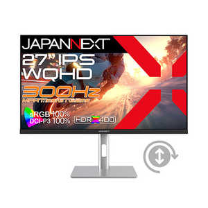 JAPANNEXT IPSѥͥ 300Hz/1ms(MPRT)б ߥ󥰥˥ (2ǯݾ)  27 / WQHD(25601440) / 磻  JN-IPS27G300Q-HSP