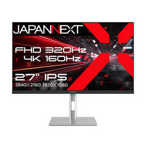 JAPANNEXT ߥ󥰥˥ IPSѥͥ (2ǯݾ)  27 / 4K(38402160) / 磻  JN-IPS27G1632UF-HSP