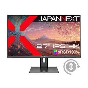 JAPANNEXT IPSѥͥ վ˥ HDMI DisplayPort sRGB100 HDR ⥳Ʊ() (2ǯݾ) 27 / 4K(38402160) / 磻ɡ JN-IPS27U-HS