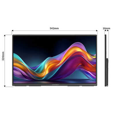JAPANNEXT IPSパネル搭載 4K大型モバイルモニター ［23.8型 / 4K(3840
