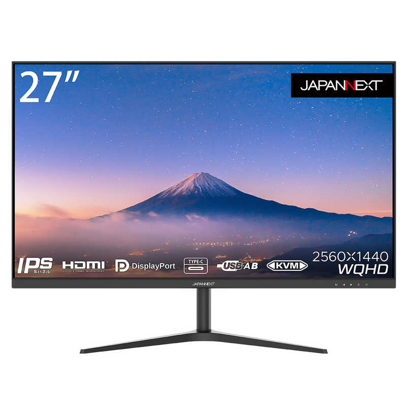 JAPANNEXT JAPANNEXT PCモニター [27型 /WQHD(2560×1440） /ワイド] JN-IPS27WQHDR-C65W JN-IPS27WQHDR-C65W