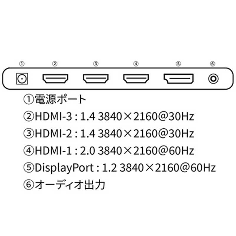 JAPANNEXT JAPANNEXT 液晶ディスプレイ ［27型 /4K(3840×2160) /HDR対応 /ワイド］ JN-IPS2707UHDR JN-IPS2707UHDR