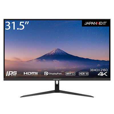 JAPANNEXT PCモニター 31.5型 4K JN-IPS315UHDR