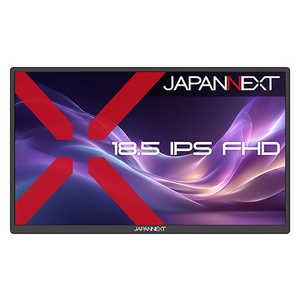 JAPANNEXT IPS�p�l������ FHD���o�C�����j�^�[ miniHDMI USB-C �m18.5�^ / �t��HD(1920×1080) / ���C�h / 60Hz�n (2�N�ۏ�) JN-MD-IPS185F