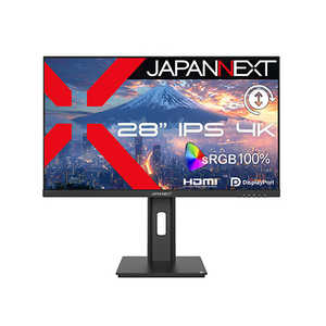 JAPANNEXT PC���j�^�[ �m28�^ / 4K(3840×2160) / ���C�h / 60Hz�n JN-IPS28U2-HSP