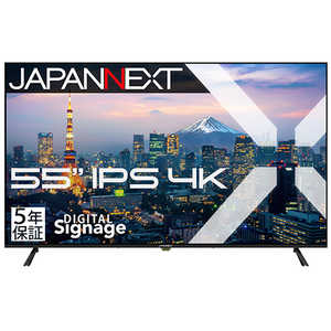 JAPANNEXT IPSѥͥ 4K緿վ˥ HDMI ӥǥ ݡͥ ץƥ벻 55 / 4K(38402160) / 磻 / 60Hz (5ǯ