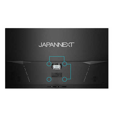 JAPANNEXT フルHD液晶モニター VAパネル搭載 HDMI VGA フレームレス