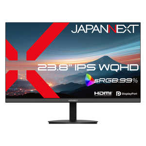JAPANNEXT IPS�p�l������ �t�����j�^�[ HDMI DisplayPort sRGB 99�� HDR �m23.8�^ / WQHD(2560×1440) / ���C�h / 75Hz�n JN-IPS238Q