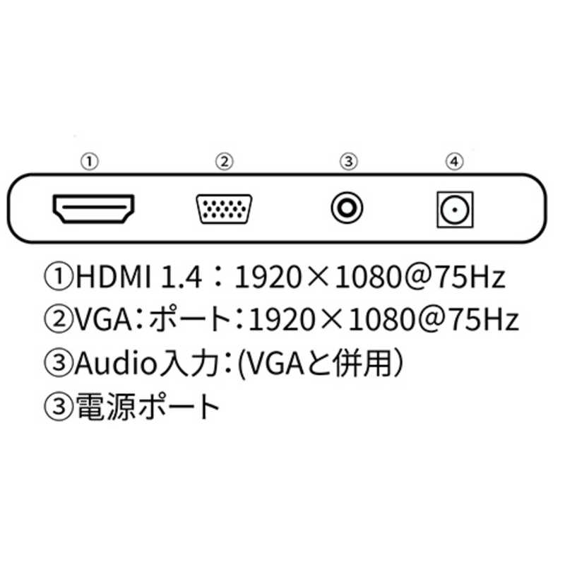 JAPANNEXT JAPANNEXT PCモニター [21.5型 /フルHD(1920×1080) /ワイド] JN-IPS215FHD JN-IPS215FHD